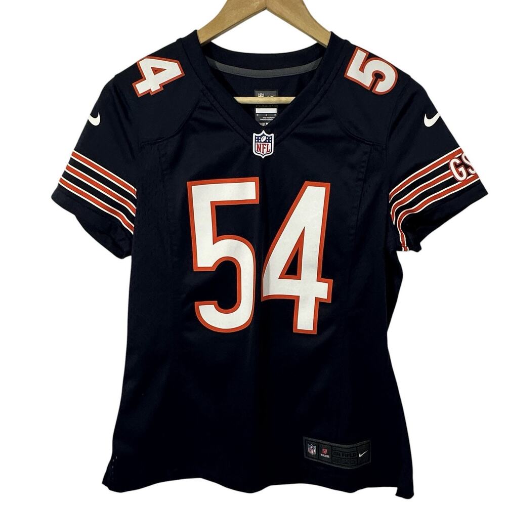 Nike Chicago Bears Brian Urlacher Women’s NFL Football Jersey Size Medium #54